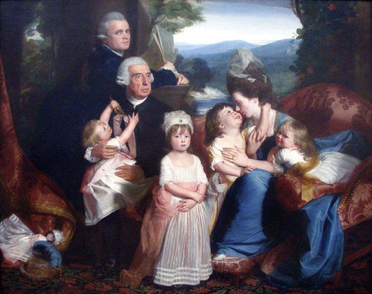 John Singleton Copley Portrait of the Copley family
